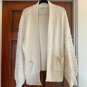 Bubble Sleeve Cardigan